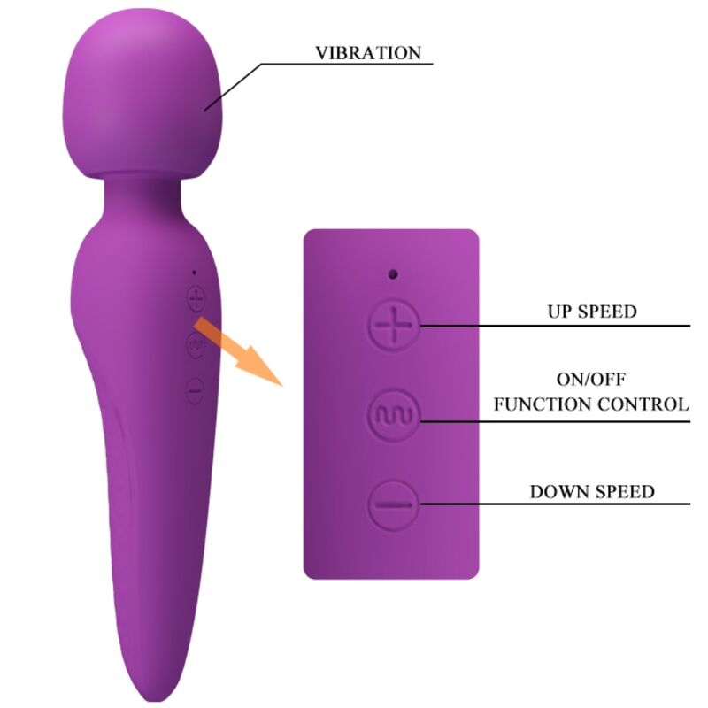 Vibromasseur Meredith - Mauve