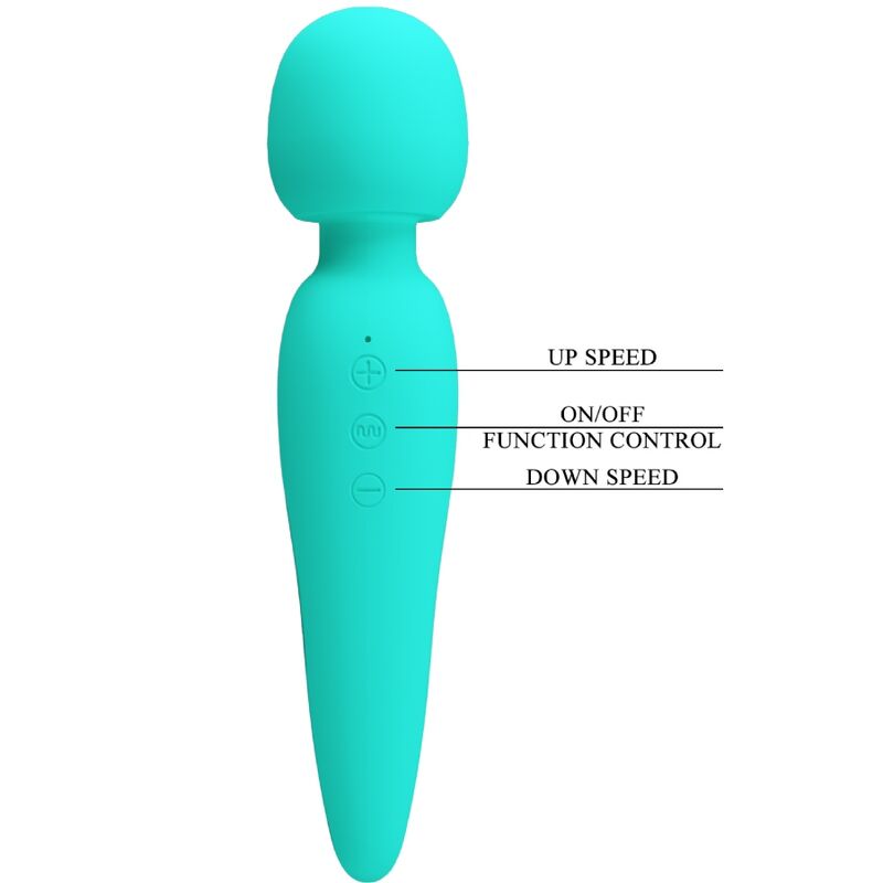 Vibromasseur Meredith - Vert Aqua